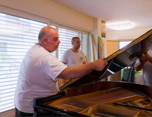 How to safely move a piano
